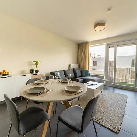 Apartment Cozy 2-room In The Center Of Ostend, Cleaning Included *